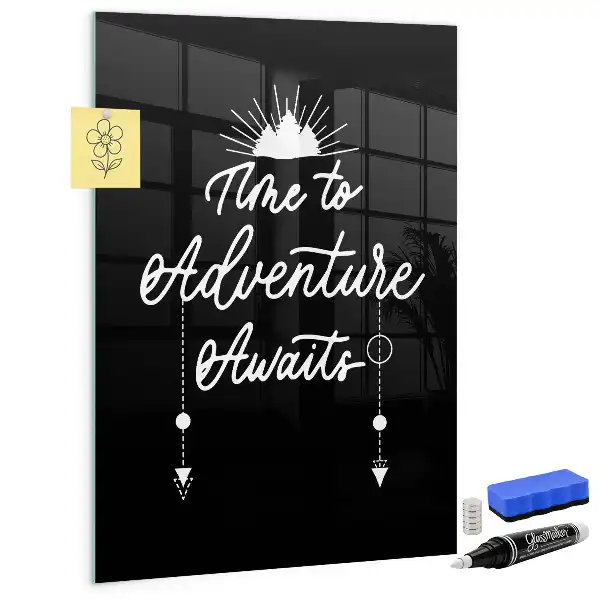 Tableau magnétique pour écrire modèle Aventure
