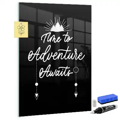 Tableau magnétique pour écrire modèle Aventure