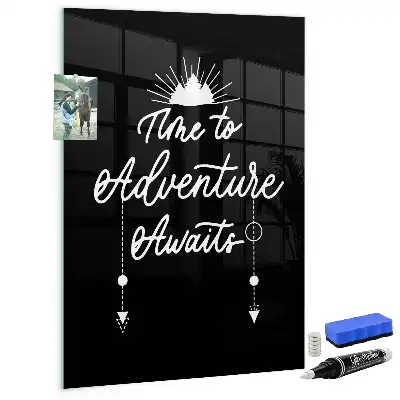 Tableau magnétique pour écrire modèle Aventure