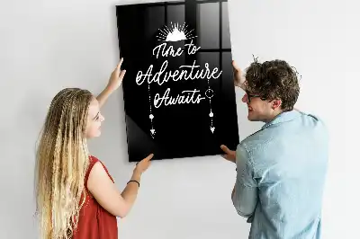 Tableau magnétique pour écrire modèle Aventure