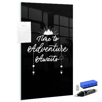 Tableau magnétique pour écrire modèle Aventure
