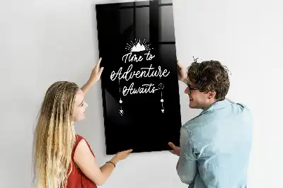 Tableau magnétique pour écrire modèle Aventure
