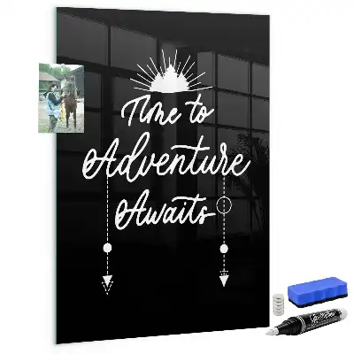 Tableau magnétique pour écrire modèle Aventure