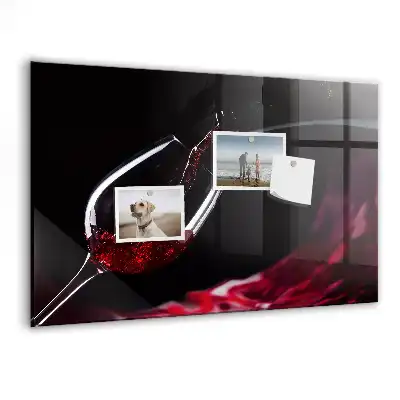 Tableau magnétique avec feutre vin