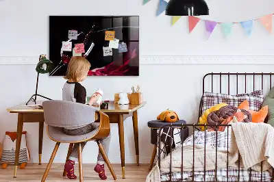 Tableau magnétique avec feutre vin