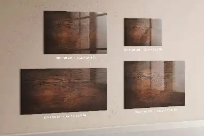 Tableau magnétique effaçable à sec en vieux bois