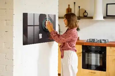 Tableau magnétique avec feutre tasse de café
