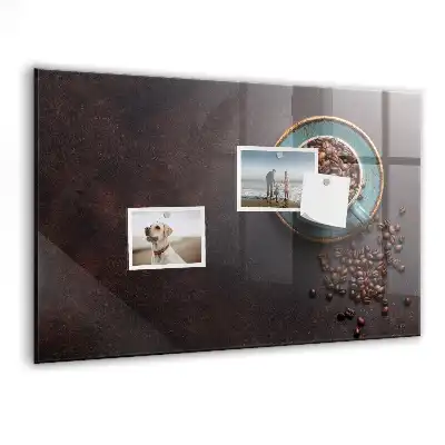 Tableau magnétique avec feutre tasse de café