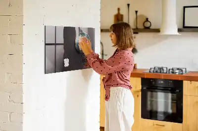 Tableau magnétique avec feutre tasse de café
