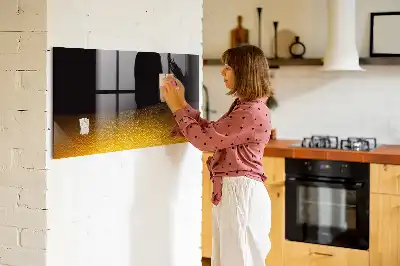 Tableau magnétique avec feutre avec jus d'orange