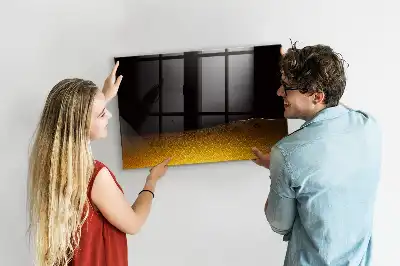 Tableau magnétique avec feutre avec jus d'orange