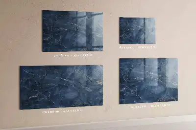 Tableau magnétique avec feutre marbre élégant
