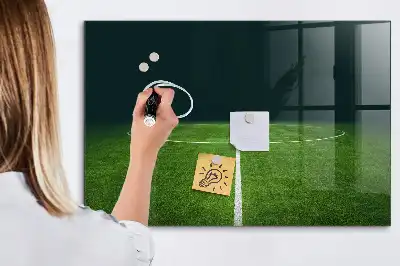 Tableau tactique de football magnétique avec feutre effaçable
