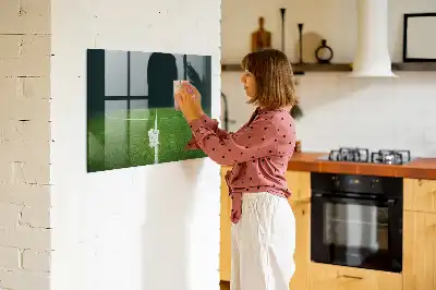 Tableau tactique de football magnétique avec feutre effaçable