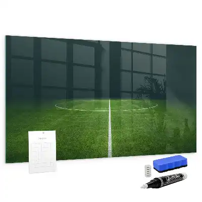 Tableau tactique de football magnétique avec feutre effaçable