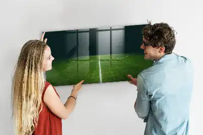 Tableau tactique de football magnétique avec feutre effaçable