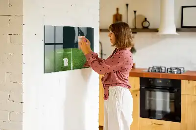 Tableau tactique de football magnétique avec feutre effaçable