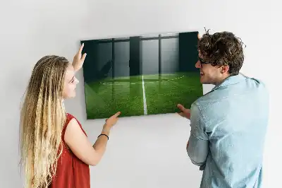 Tableau tactique de football magnétique avec feutre effaçable