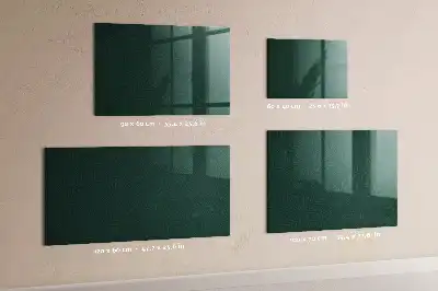 Tableau magnétique effaçable à sec motif de feuilles