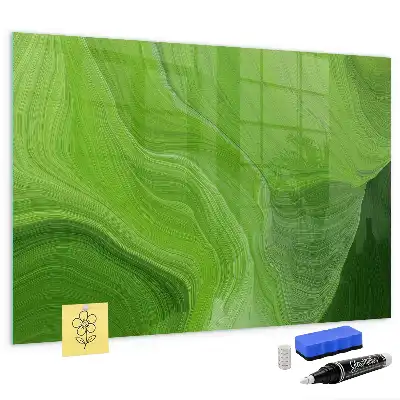 Tableau magnétique avec feutre vagues modernes