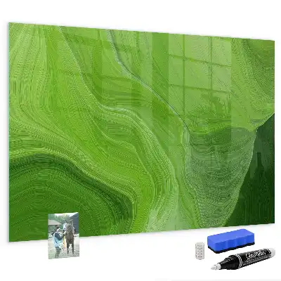 Tableau magnétique avec feutre vagues modernes