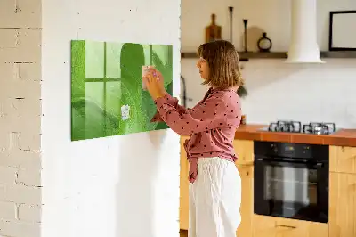 Tableau magnétique avec feutre vagues modernes