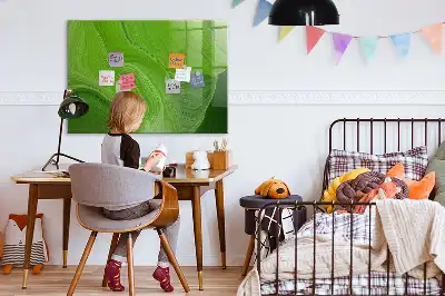 Tableau magnétique avec feutre vagues modernes