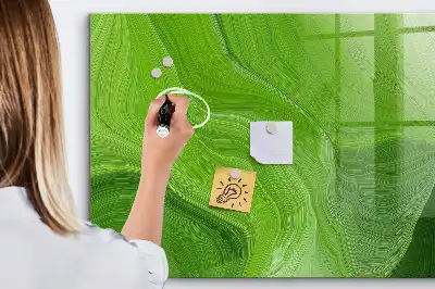 Tableau magnétique avec feutre vagues modernes
