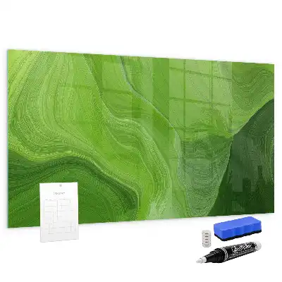Tableau magnétique avec feutre vagues modernes