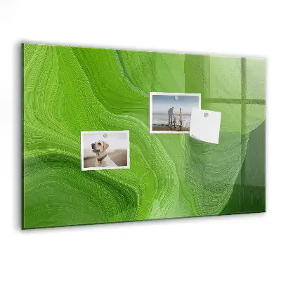 Tableau magnétique avec feutre vagues modernes