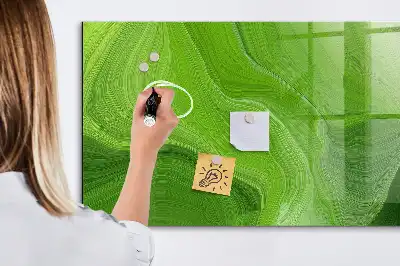 Tableau magnétique avec feutre vagues modernes