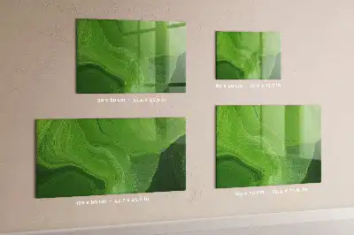 Tableau magnétique avec feutre vagues modernes
