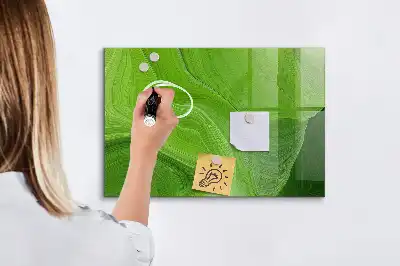 Tableau magnétique avec feutre vagues modernes
