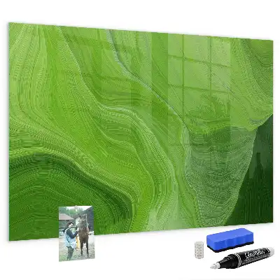 Tableau magnétique avec feutre vagues modernes