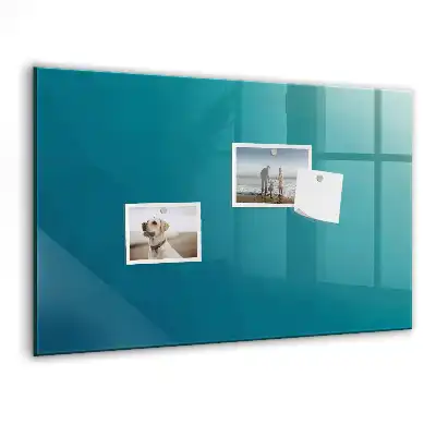 Tableau magnétique avec feutre motif de l'abstraction marine