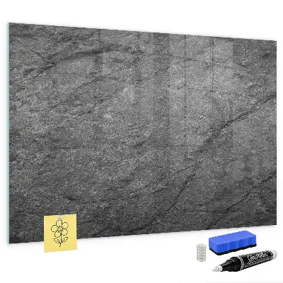 Tableau magnétique effaçable à sec en roche volcanique