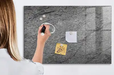 Tableau magnétique effaçable à sec en roche volcanique