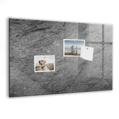 Tableau magnétique effaçable à sec en roche volcanique