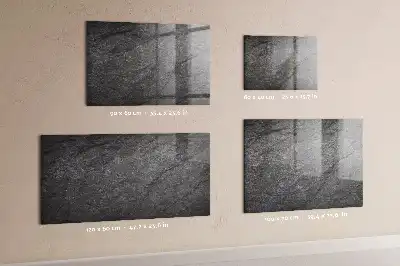 Tableau magnétique effaçable à sec en roche volcanique