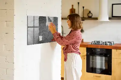 Tableau magnétique effaçable à sec en roche volcanique