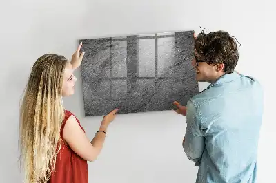 Tableau magnétique effaçable à sec en roche volcanique
