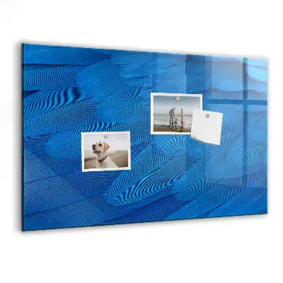 Plume d'oiseau décorative avec tableau magnétique et feutre