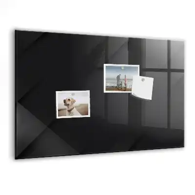Tableau magnétique avec feutre motif de mur sombre