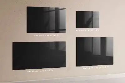 Tableau magnétique avec feutre motif de mur sombre