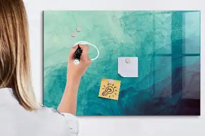 Tableau magnétique effaçable à sec modèle Abstraction de profondeur