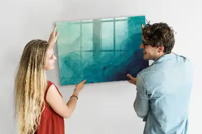 Tableau magnétique effaçable à sec modèle Abstraction de profondeur
