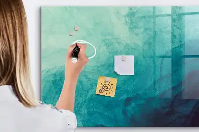 Tableau magnétique effaçable à sec modèle Abstraction de profondeur