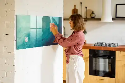 Tableau magnétique effaçable à sec modèle Abstraction de profondeur