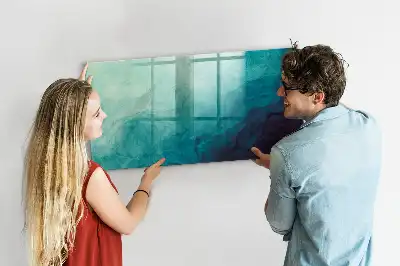 Tableau magnétique effaçable à sec modèle Abstraction de profondeur