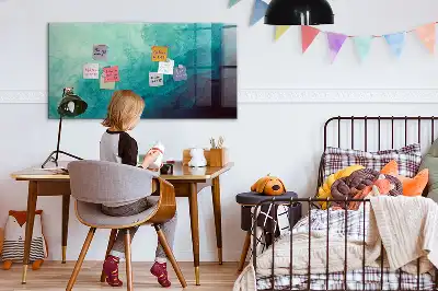 Tableau magnétique effaçable à sec modèle Abstraction de profondeur